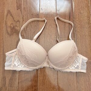 Simone Perele nude lace padded bra 34B
